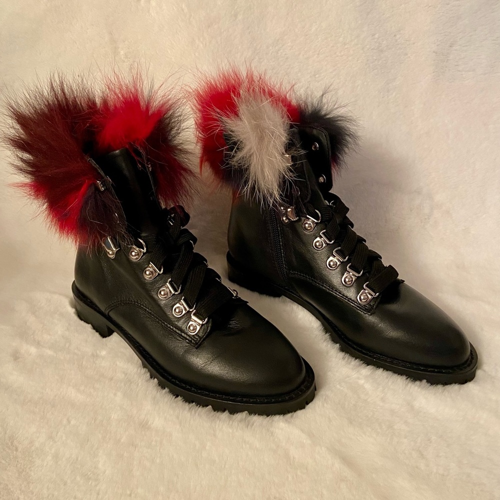 Beautiful Rebecca minkoff combat boots